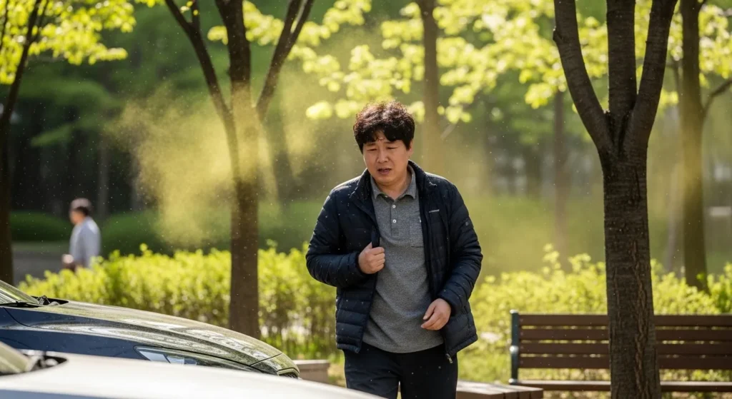 꽃가루농도위험지수